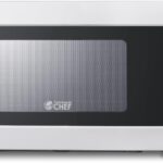 Commercial CHEF CHM990W 900 Watt Counter Top Microwave Oven, 0.9 Cubic Feet, White Cabinet