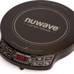 Nuwave (Renewed) Titanium Precision Induction Cooktop, Portable, Large 8” Heating Coil, 12” Shatter-Proof Ceramic Glass Surface, 94 Temp Settings 100°F to 575°F, 3 Watt Settings 600, 900, & 1800 Watts