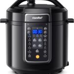 COMFEE’ 9-in-1 Electric Pressure Cooker, 14 Presets Instant Multi Slow Cooker Olla de Presion Non-Stick Pot Rice , Yogurt Maker, Sauté Steamer, Black , 6 Quarts
