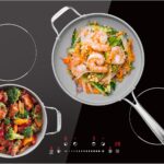 CIARRA 30 inch Induction Cooktop 4 Burners, 8200W Built-in Induction Stovetop with Booster, Timer & Safety Lock