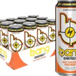 Bang Energy Any Means Orange, Zero Sugar Energy Drink, 16-Ounce (Pack of 12)