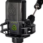 LCT-240 Condenser Microphone with high-Perfomance Capsule, Cardioid Pattern, Black, Shock Mount, Magnetic pop Filter
