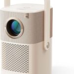 [Sound by JBL & Built-in Battery] Yaber T2 Outdoor Projector with WiFi 6 and Bluetooth, Native 1080P Smart Movie Portable Projector for Inside and Outside, Compatible with TV Dongle (Not included)