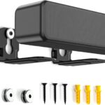 Universal Soundbar Wall Mount Bracket Floating Wall Shelf for Samsung, Sony, LG, Nakamichi, Polk Audio, Vizio, Roku, Onn Soundbar Mount Mounting Bracket Sound Bar Mount Under TV