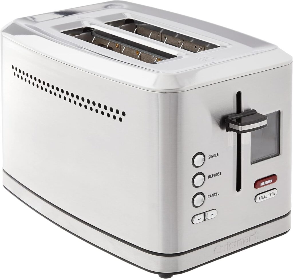 Cuisinart CPT-720 2-Slice Digital Toaster with MemorySet Feature, silver