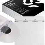 Hudson Hi-Fi Anti-Static Vinyl Record Inner Sleeves – Protective Vinyl Record Inner Sleeve 500 Pack – Protect Your LP Albums from Scratches, Dust & Dirt – Acid-Free Rice Paper Interior Disc Covers