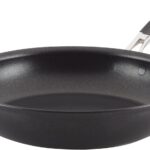 Anolon 87538 Smart Stack Hard Anodized Nonstick Frying Pan / Fry Pan / Hard Anodized Skillet – 12 Inch, Black