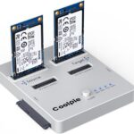 CR311 3-in-1 SSD Cloner, USB3.2 Gen2*2 M.2 Reader, Supports M.2 NVMe/SATA, SATA 2.5”/3.5” HDD