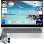 HP Envy 17 Laptop for Business and Students – 17.3″ FHD IPS 300nits Touchscreen • Intel 16-Core Ultra 7 155H • 64GB RAM • 2TB SSD • Backlit KB • Wi-Fi7 • HP Fast Charge • Win 11 pro • with Accessories