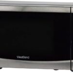 West Bend WBMW92S Microwave Oven 900-Watts Compact with 10 Power Levels and 6 Pre Cooking Settings, Speed Defrost, Electronic Control Panel and Glass Turntable, 0.9-Cu.Ft, Stainless Steel