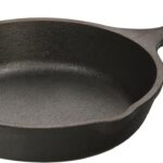 Lodge H5MS Heat Enhanced and Seasoned Cast Iron Mini Skillet, 5-Inch