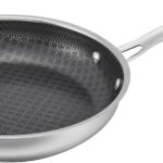 Cuisinart FusionPlus Nonstick Stainless Steel Cookware, 8-inch Skillet with PFAS-Free PURELYSEAR Ceramic Technology, Scratch Proof, Cool Grip Handles, Dishwasher Safe, FPS22-20
