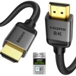 Silkland HDMI eARC/ARC Cable 3.3FT, 8K Certified Ultra High Speed HDMI 2.1 [8K@60Hz, 4K@120Hz] Dolby Atmos Vision, 48Gbps, HDR10, HDCP Compatible for Samsung/Bose/Vizio/SoundBar