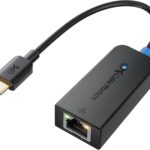 Cable Matters USB C to 2.5Gb Ethernet Adapter, USB-C to 2.5 Gigabit Ethernet, 2.5Gb USBC Network Adapter – Compatible with Thunderbolt 5/4 for MacBook, Not Work with Mac mini