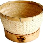 Inner Sticky Rice Steamer Cooking Bamboo Basket for Insert in Rice Cooker (Basket Diameter 7″).