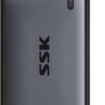 SSK Portable SSD 500GB External Solid State Drives, up to 1050MB/s USB C SSD External Hard Drive USB 3.2 Gen2 for iPhone 15/Pro, Windows, Mac, Android Phones and Tablets