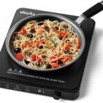 Portable Induction Cooktop, Countertop Burner Hot Plate 1500W With Sensor Touch, Electric Induction Cooker With 9-Level Adjustment, 3-Hour Timer, Auto-Shut-Off, LED Display, Auto Pot Detection