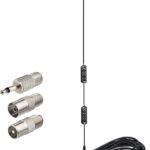 Bingfu FM Radio Antenna Magnetic Base for Pioneer Onkyo Yamaha Marantz Sherwood Indoor Digital HD FM Radio Bluetooth Home Stereo Receiver AV Audio Video Home Theater Receiver Tuner