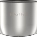 Instant Pot Stainless Steel Inner Cooking Pot Mini 3-Qt, Polished Surface, Rice Cooker, Stainless Steel Cooking Pot