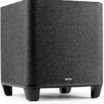 Denon Home Subwoofer – Deep, Powerful Bass, 8″ Bass-Reflex Woofer, Wireless Streaming, Pair Home 150/250/350 Speakers & Sound Bar, Multi-Room Support, Black