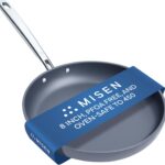 Misen Premium Nonstick Frying Pan 8 Inch – Premium Skillet for Meat, Vegetables, Eggs, and More – Tough, Long Lasting, Non Stick Coating for Easy Cooking and Quick Clean Up