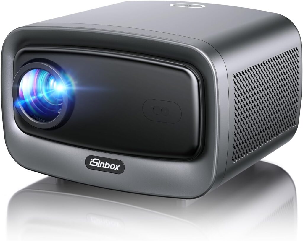 Outdoor Movie Projector Smart Projector 4K with Netflix& 36W Dolby Audio Plus HDR10+ Home Theater Ceiling