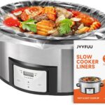 Slow Cooker Liners 6-10 Quart, Cooking Bags Extra Large Size 14″x 22″, Slow Cooker Bags Disposable Oval Large For Crock Pot, 10 Liners