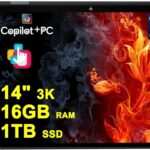 HP OmniBook Ultra Flip 2-in-1 Laptop 14″ 3k OLED Touch Intel 8-core Ultra 7 Series 2 256V (Up to 47 Tops) 16GB RAM 1TB SSD for Creator Designer Business Professional Win11Pro ICP Hub/Copilot+ AI PC