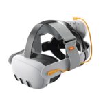 Syntech Head Strap with Battery for Meta Quest 3/3S – 10000mAh Detachable Power, Extended Playtime, Ergonomic Balance, VR Headset Accessories Made for Meta