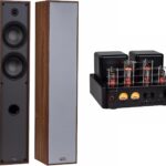 Dayton Audio Floor Standing Stereo System – Wood