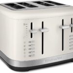 KitchenAid 4 Slice Toaster, KMT4109PL, Porcelain White