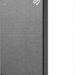 Seagate One Touch 1TB External HDD with Password Protection Space Gray, for Windows and Mac,(STKY1000404) (Renewed)