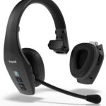 BlueParrott S650-XT Noise Cancelling Bluetooth Headset – 2-in-1 Convertible Stereo to Mono Wireless Headset with Noise Cancellation, Extended Range and IP54-Rated Protection, Black (Renewed)