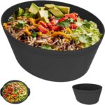 6 Quart Silicone Slow Cooker Liner – Reusable, Leakproof Oval Crockpot Liner Insert – Compatible with Most 6QT Crock Pot Slow Cookers – Thick, Weighted, BPA-Free, Dishwasher Safe