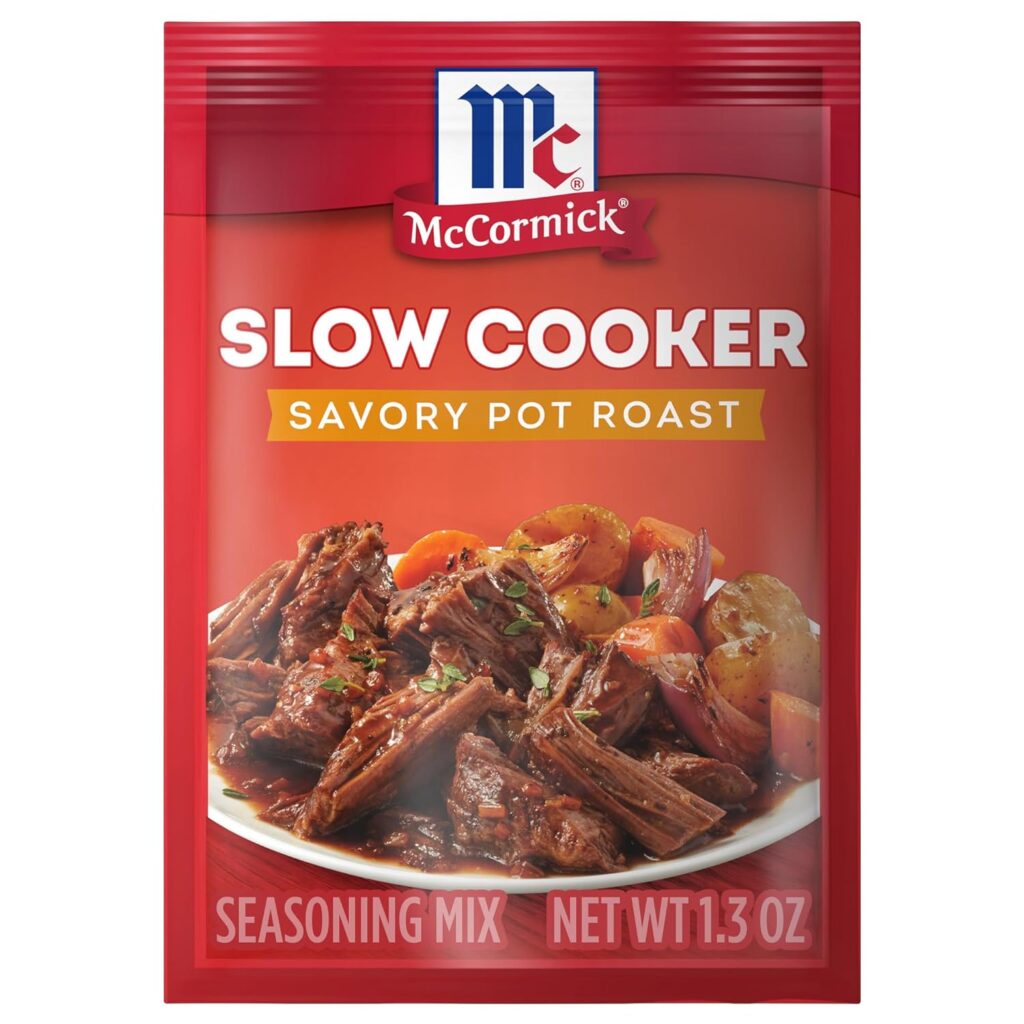 McCormick Slow Cooker Savory Pot Roast Seasoning Mix, 1.3 oz