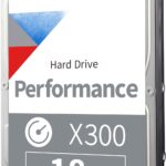 Toshiba X300 18TB Performance & Gaming 3.5-Inch Internal Hard Drive – CMR SATA 6 Gb/s 7200 RPM 512 MB Cache – HDWR51JXZSTA