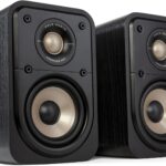 Polk Signature Elite ES10 Surround Loudspeaker – Hi-Res Audio Certified, Dolby Atmos & DTS:X Compatible, 1″ Tweeter & 4″ Woofer, Power Port Technology for Effortless Bass (Pair, Stunning Black)