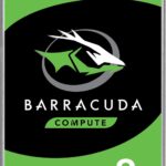 Seagate BarraCuda 8 TB Internal Hard Drive HDD – 3.5 Inch SATA 6 Gb/s, 5,400 RPM, 256 MB Cache for Computer Desktop PC (ST8000DMZ04/004)
