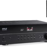 Pyle Bluetooth Home Theater Receiver Hi Fi Stereo System – 7.2 Channel Surround Sound Amplifier Entertainment System with ARC Support, MP3/USB/DAC/FM Radio, PMPO: 1200MAX – PT885BT