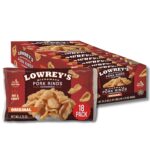Lowrey’s Bacon Curls Microwave Pork Rinds (Chicharrones), Original, 1.75 Ounce (Pack of 18)