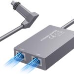 Starlink Ethernet Adapter for Starlink Gen 2, Multi Ports Adapter Starlink to RJ45 Fast&Stable Network Connection 1 to 2 [2 Devices Network Simultaneously] – Up to 1 Gbps