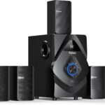 Bobtot Home Theater System Wireless Rear Satellite Speakers 800W 6.5inch Subwoofer 5.1/2.1 Channel Surround Sound Systems with HDMI ARC Optical Bluetooth Input