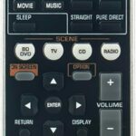 RAV336 WT92720US Replace Remote Control fit for Yamaha AV Receiver RX-A700 RX-V667 RX-A700BL HTR-6063, Sub Remote RAV337 RAV338