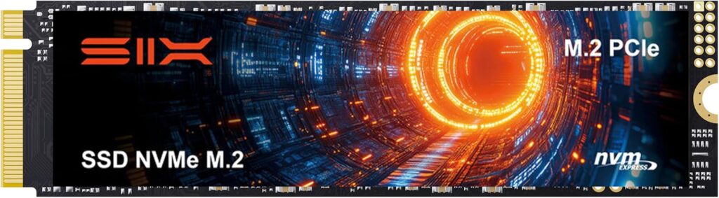 SIX NVME M.2 SSD PCIe 4.0-1TB m.2 2280 ssd, Read UP to 7350MB/s SSD 1TB for Gaming PS5 Memory Storage Expansion with Heatsink, Internal Solid State Hard Drive PCIe gen 4×4 Nvme for Laptop Desktop pc