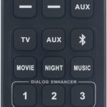 RC-1230 Replaced Remote fit for Denon Home Theater DHT-S316