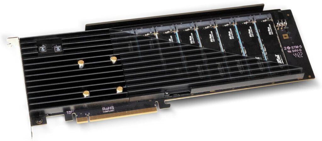 Sonnet M.2 8×4 Silent PCIe 4.0 PCIe Card (Window & Linux)