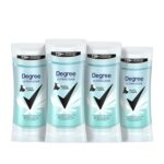 Degree Women’s Black+White 4 Count Antiperspirant Balm 2.6 oz – Protects from Deodorant Stains, Fresh Scent, 48H Non-Stop Protection
