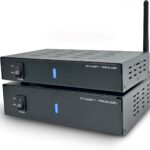 Dynasty PROAUDIO WSA-5RP-PLUS Wireless Surround Sound Rear Speakers Kit with 2 x 100W Amplifier Built-in (Metal Chassis Design)