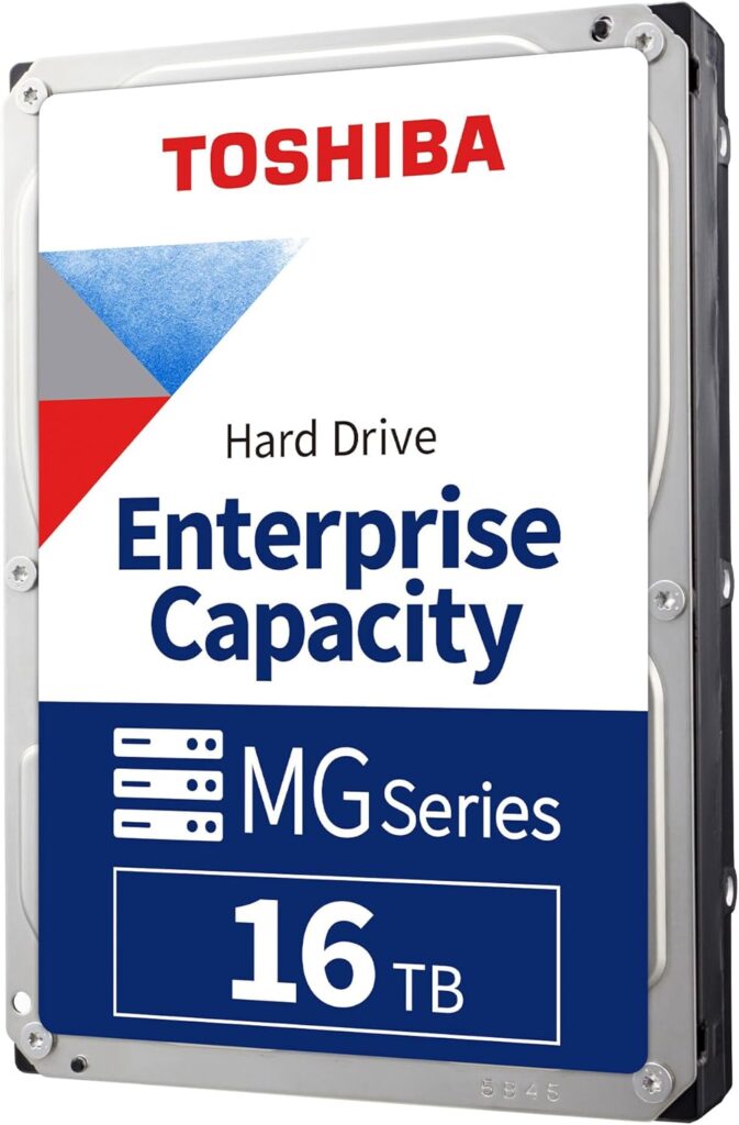 Toshiba Enterprise MG Series 3.5″ 16TB SATA 3