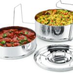 Stackable Stainless Steel Insert Pans – Size 8QT- Inserts for Instant Pot – Accessories for Pressure Cooker Steamers and Instant Pot